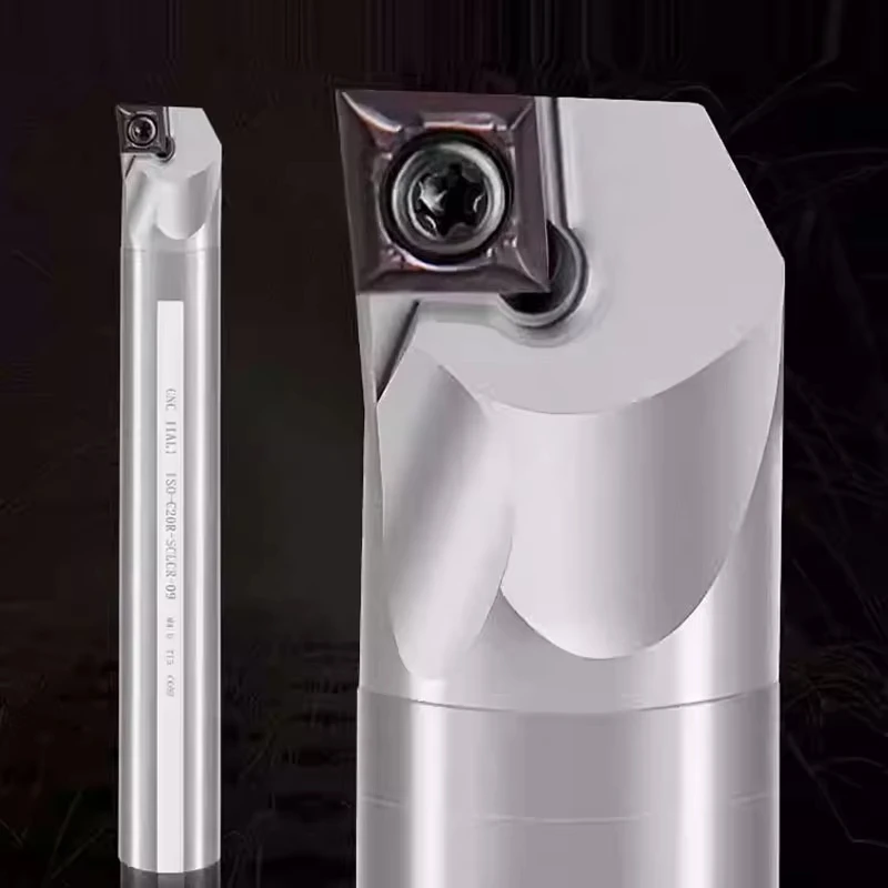 SCLCR06/07/08/10/12/14/16/20 Carbide Steel Tool Bar Internal Cooling Water Outlet Seismic Inner Hole Thread Boring Tool Bar