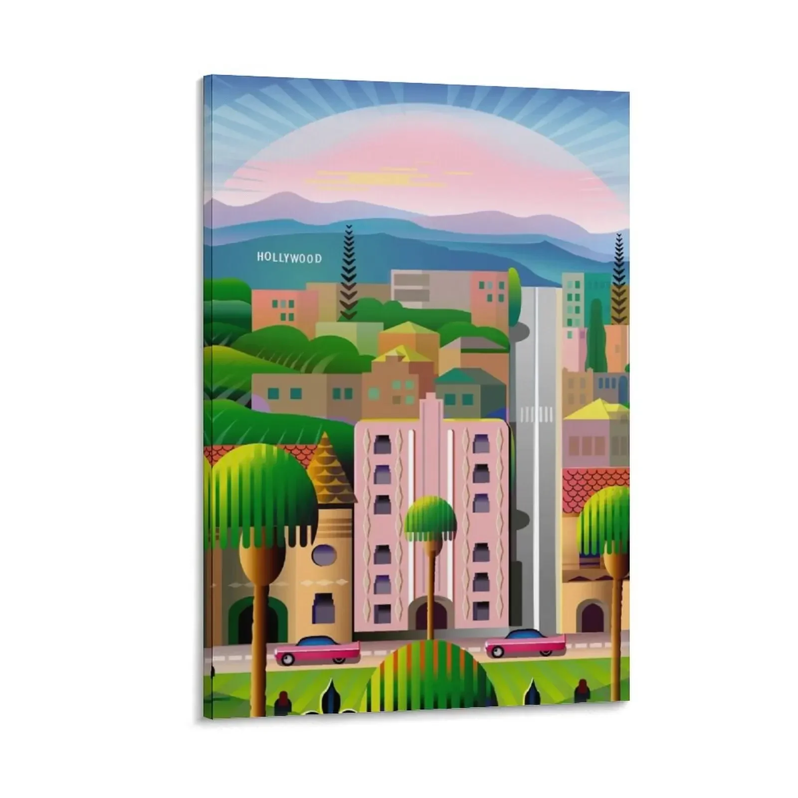 

Classic Los Angeles Canvas Painting bedrooms decor room decoration posters anime