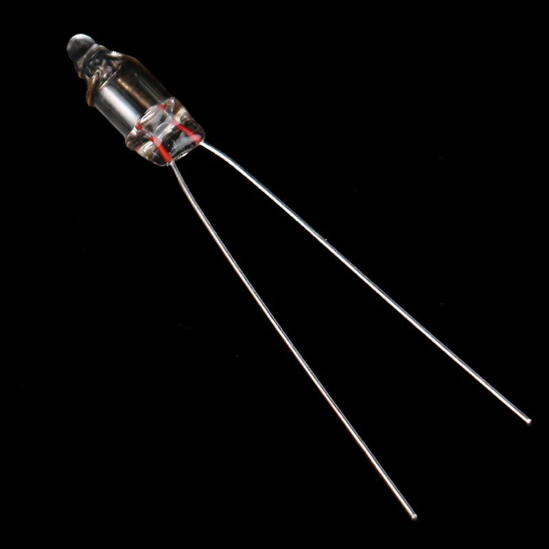 20Pcs Neon Indicator Light Red Signs 5mm Neon Lamp Glow 5X13mm 220V Neon Indicator Bulbs High Temperature Resistance