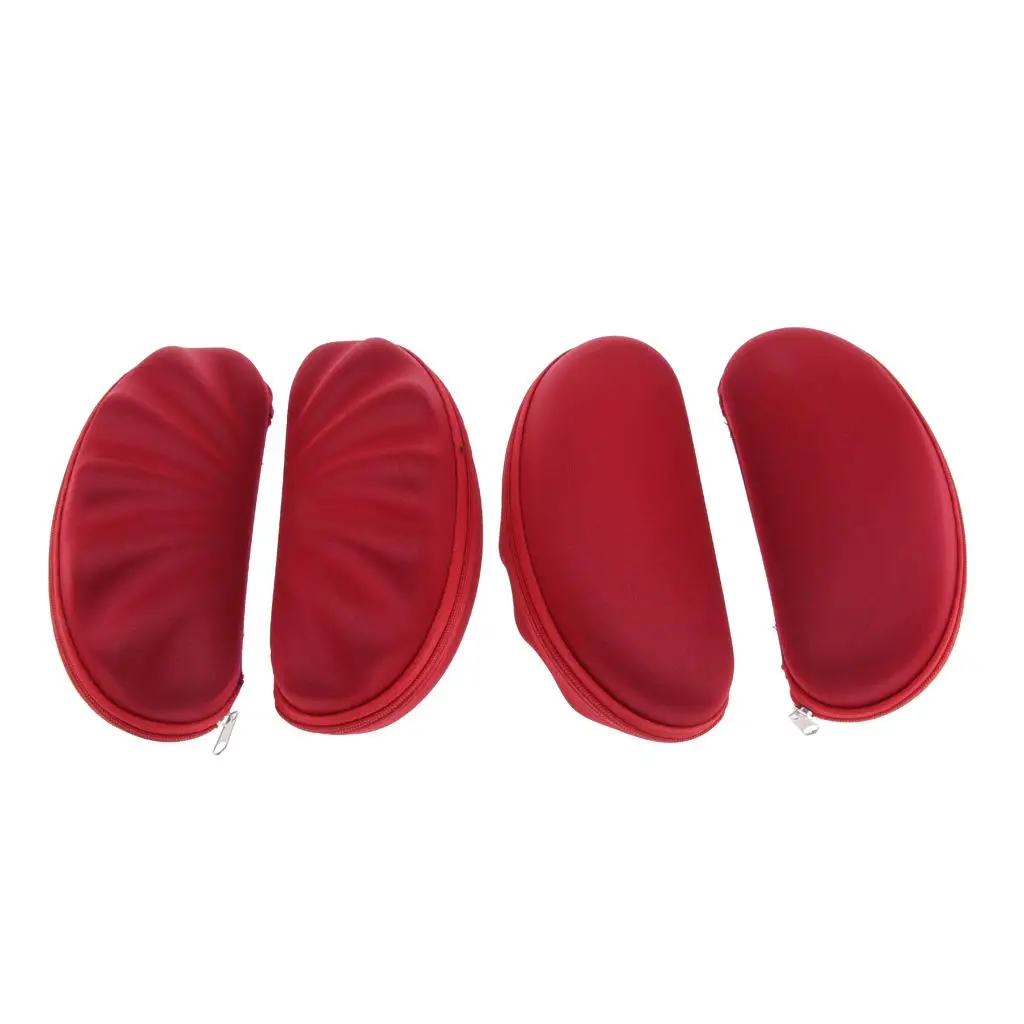 4Pcs EVA Zipper Hard Eyeglass Sunglasses Case Box Holder Container