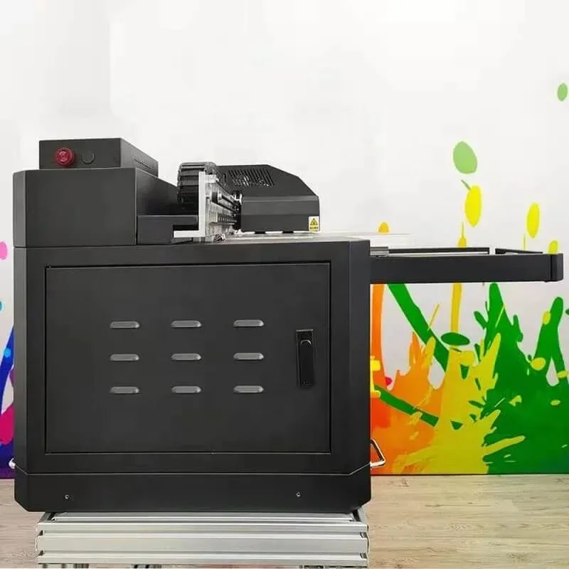 Industrial Multifunctional LED UV Inkjet Printer, Digital Flatbed Printer for Flat & Cylindrical Object Printing