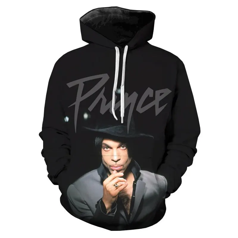 Prince Rogers Nelson 3D Printed Hoodies Men Women Casual Fashion Sweatshirts Oversized Hoodie Kids Pullovers Tracksuit Clothing