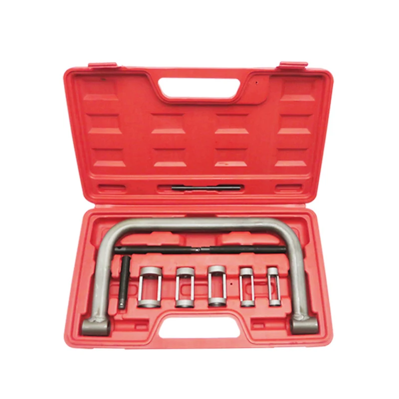 

10 шт., головка блока цилиндров двигателя автомобиля, пружинный компрессор, инструмент для удаления, набор зажимов, инструмент для установки квадроциклов, инструмент для удаления мотоцикла