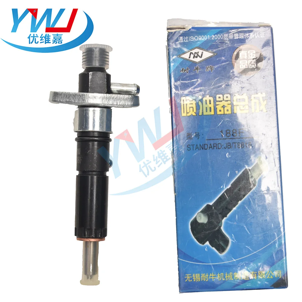 Conjunto de injetor de combustível para motor diesel 186f 188f 190f 192f, para kipor zama yanmar 5kw gerador diesel 186f injecto