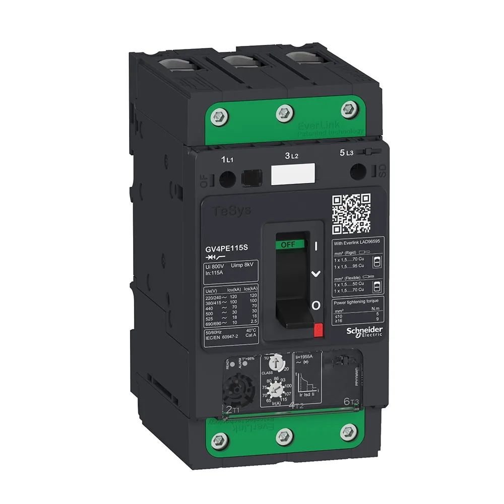 

New And Original Schneiders GV4PE80S GV4PE115N GV4PE115S Motor Circuit Breaker