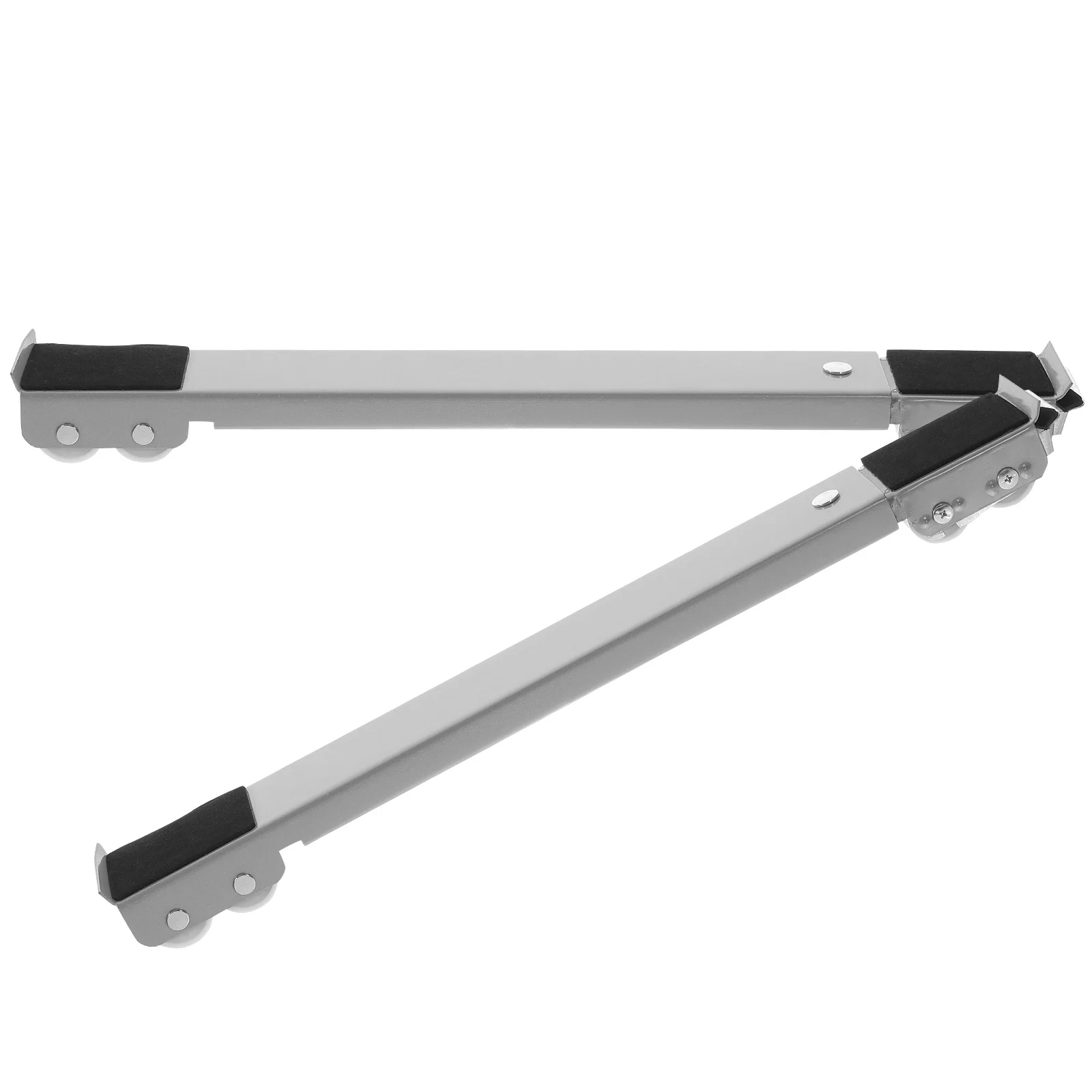 1 زوج قاعدة الغسالة قابلة للتمديد قابل للتعديل حامل الهاتف المحمول لغسالة الثلاجة الأجهزة المتزلجون عربة الأجهزة المتزلجون #6