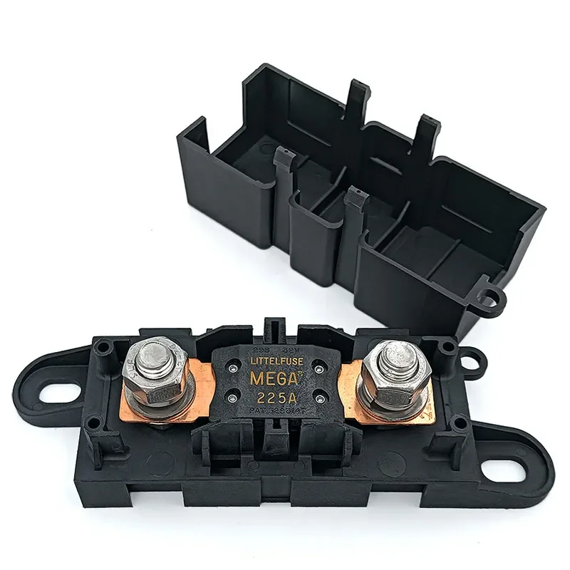 1PCS ANL Car Fuse Little Bolt-on Holder MEGA 40A-400A Sizes for Automobile Electrical Circuit Protection