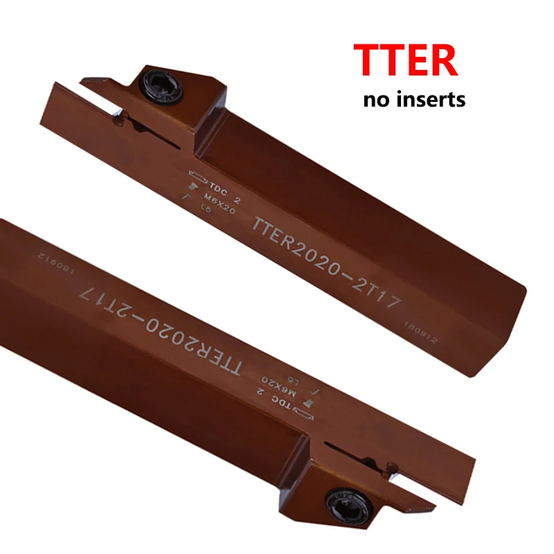 

OYYU TTER1212 TTER1616 TTER2020 2T17 3T20 4T20 Держатель инструментов для наружной обработки канавок из пружинной стали с ЧПУ TTER 1212 1616 2020
