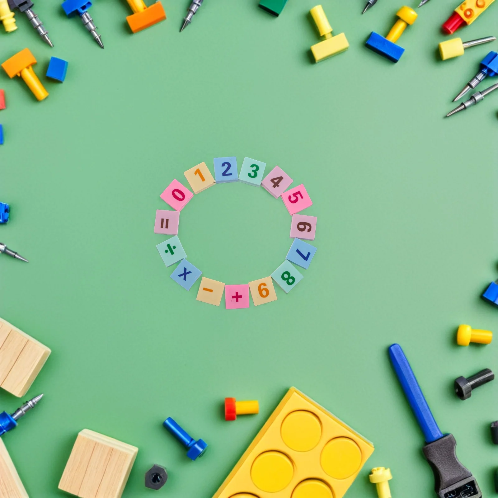 

60Pcs Colorful Erasers for Educational Math Game Pencil Eraser No Residue Neat Writing Portable Convenient for School