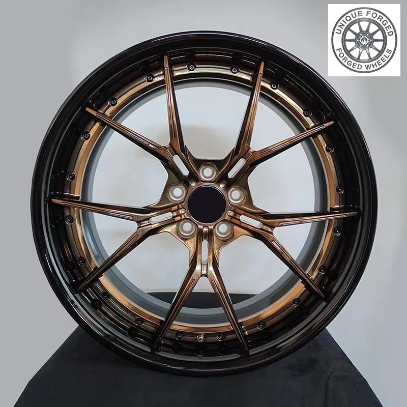 Кованые диски Rimopower 26 Style 5x112, 19 дюймов, 5x130, 22 дюйма, матовые, двухсоставные, из алюминиевого сплава 6061-T6, автомобильные диски.