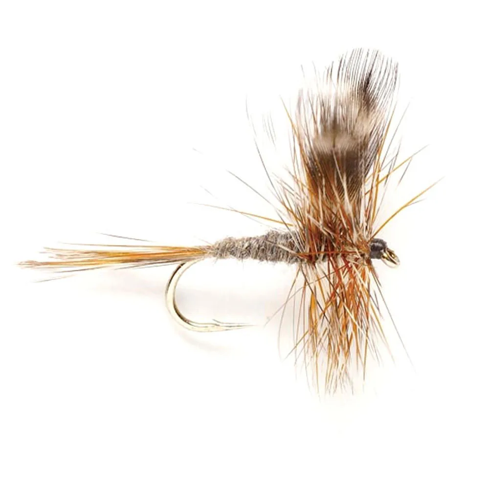 Aventik 12 Pieces Top Rating May Flies Dry Wet Fly Fishing Flies Trout Fly Assortment Super Sturdy Flies