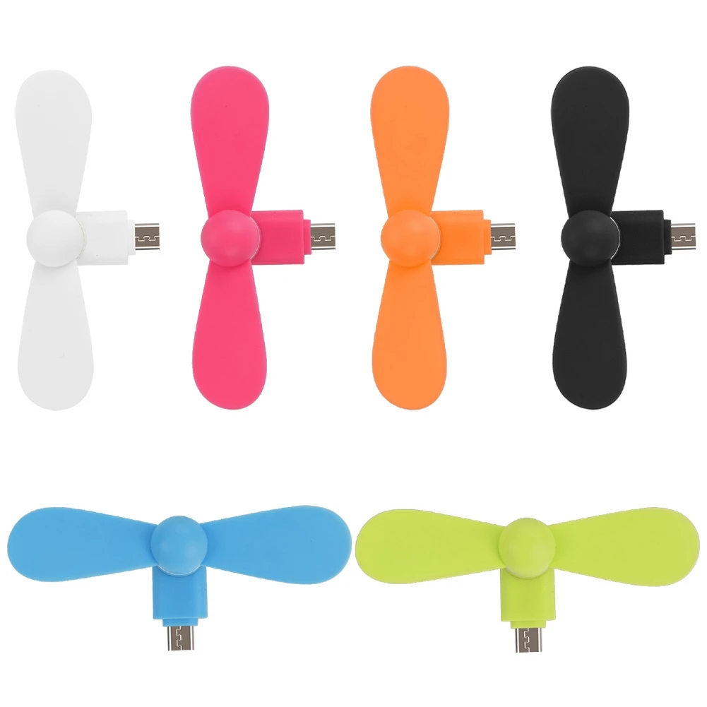 Mini Portable Hand  USB Small Fan Ultra quiet USB Fan For Android OTG Smartphones Mini USB Fan USB Fan