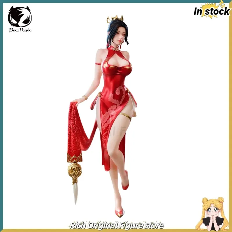 

【In Stock】Original BearPanda THE KING OF FIGHTERS '97 Shiranui Mai —《Red Dance》 1/6 Scale Figure Model Toy Statue