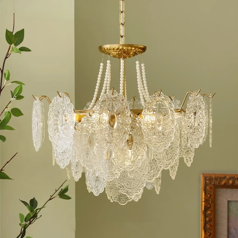 Creative Arts Fashion Main Light Room Bedroom Lace Water