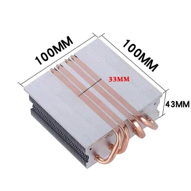 300W Universal LED Radiator Stage Lighting Exhibition Semiconductor CPU Refrigerator Fish Tank Refrigeration High Power