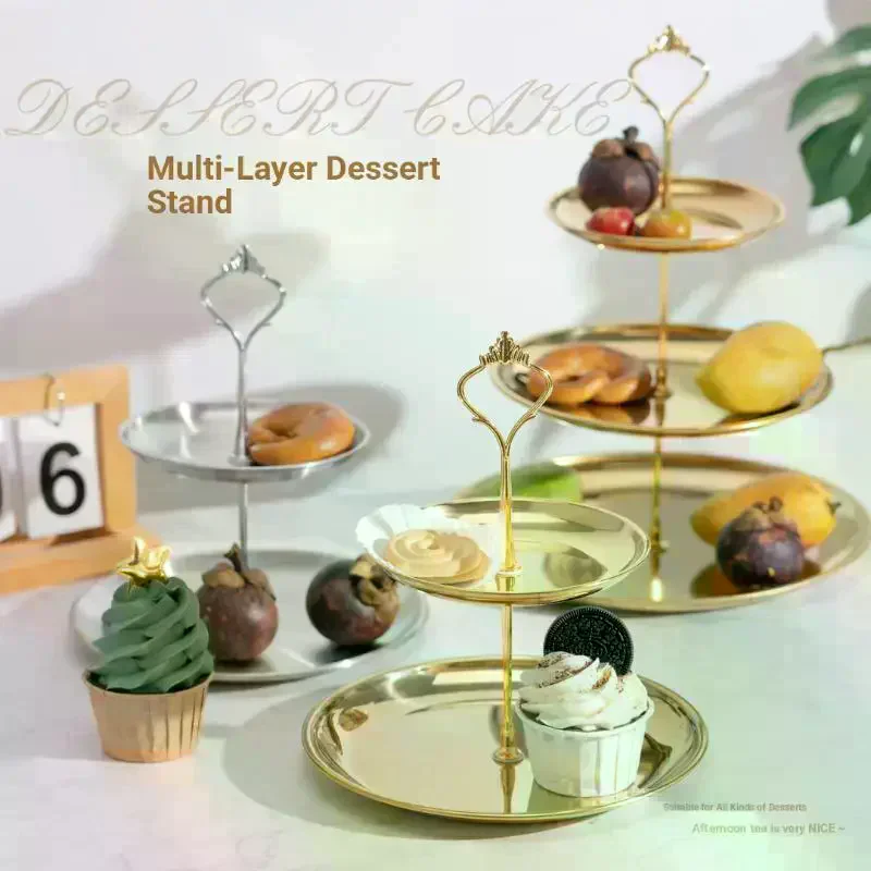 PFU/Silber 2/3-stöckiger Kuche – Cupcake Stand Tier Bewertung und Preis