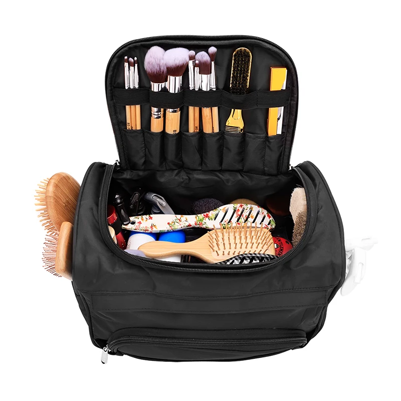 Large Capacity Hairdressing Scissors Bag Hair Stylist Storage Beauty Wash Travel Bags Barber Makeup Tool Case