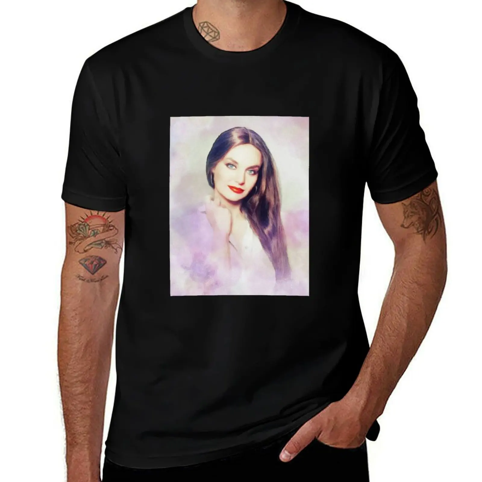 

shirts graphic shirts t shirt man t Gayle t Crystal T-Shirt cotton man funny man T-Shirt