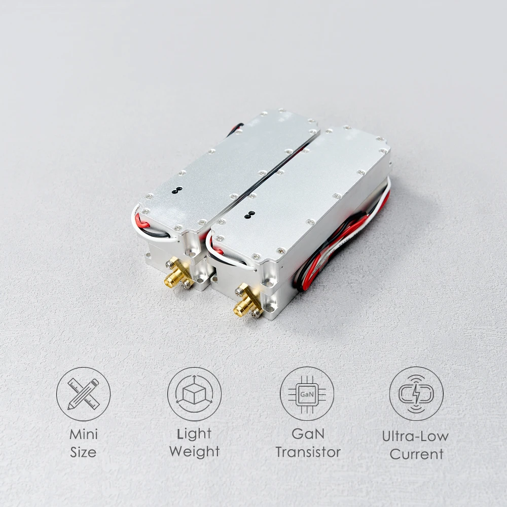 50W 200-1050MHz 1.2G 2.4G Anti Drone FPV Module Unmanned Aircraft interception System Advanced C-UAS Solution for Drone Defense