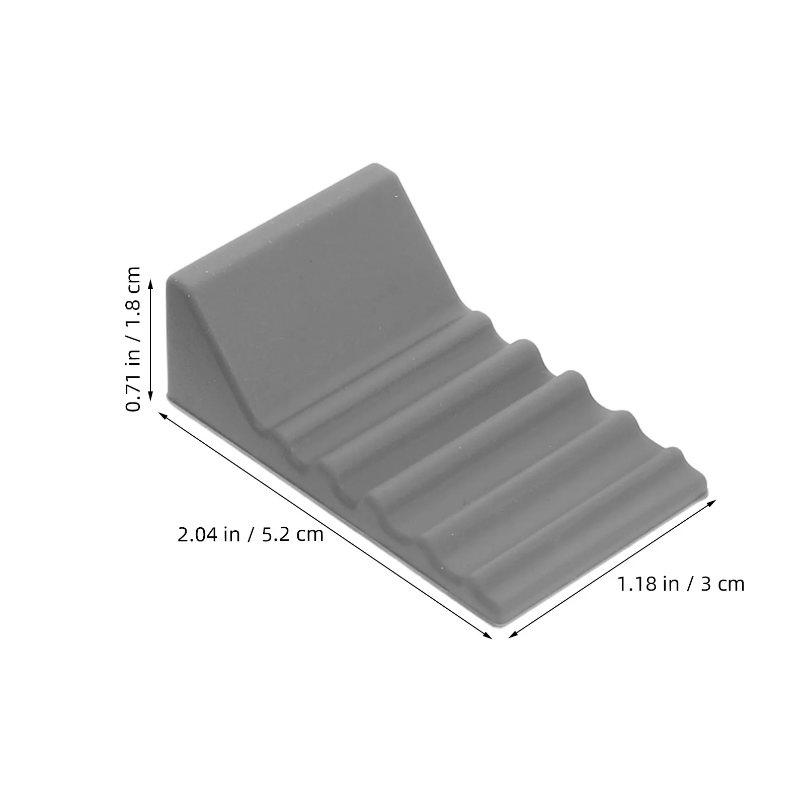 4Pcs Trash Can Wall Protector Silicone Bumper Guards Grey Stable Anti-Slip Stop Sliding Prevent Wall Damage for Kitchen Bathroom