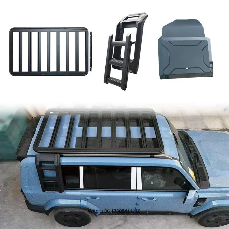 

Best Selling Side Ladder Roof Platform Rack Side Storage Box for Icar V27 Accessories