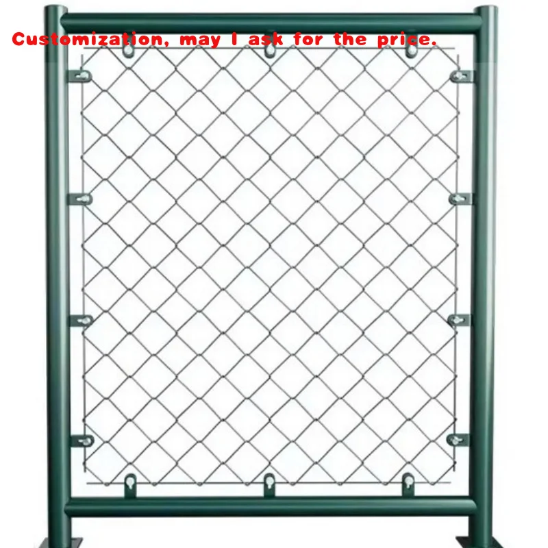 custom.High Quality and Convenient Installation Galvanized Metal Fence, Stadium Fence, Environmentally Friendly Powder Coating