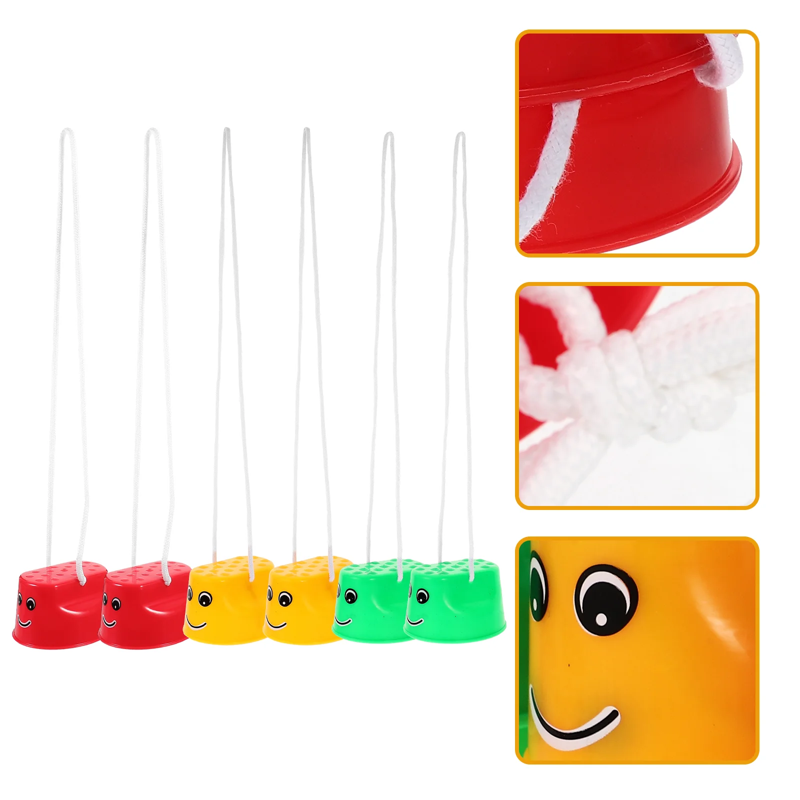 6PCS Sport Stelten Speelgoed Zintuiglijke Training Stelten Apparatuur Kinderen Kids Outdoor Games Vroege Onderwijs Balans Vermogen Ontwikkelen