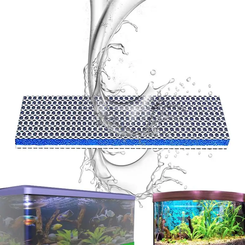 Media Aquarium Filter Aquarium Filter Media Pad Recycling Filter Media Thick 6D Cotton Media Pad Customizable Size Sponge Filter