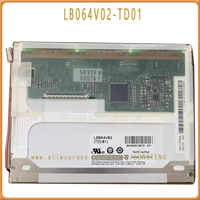 6.4inch LB064V02(A1) LB064V02(TD) (01) LB064V02 -TD01 LCD Screen Panel Display