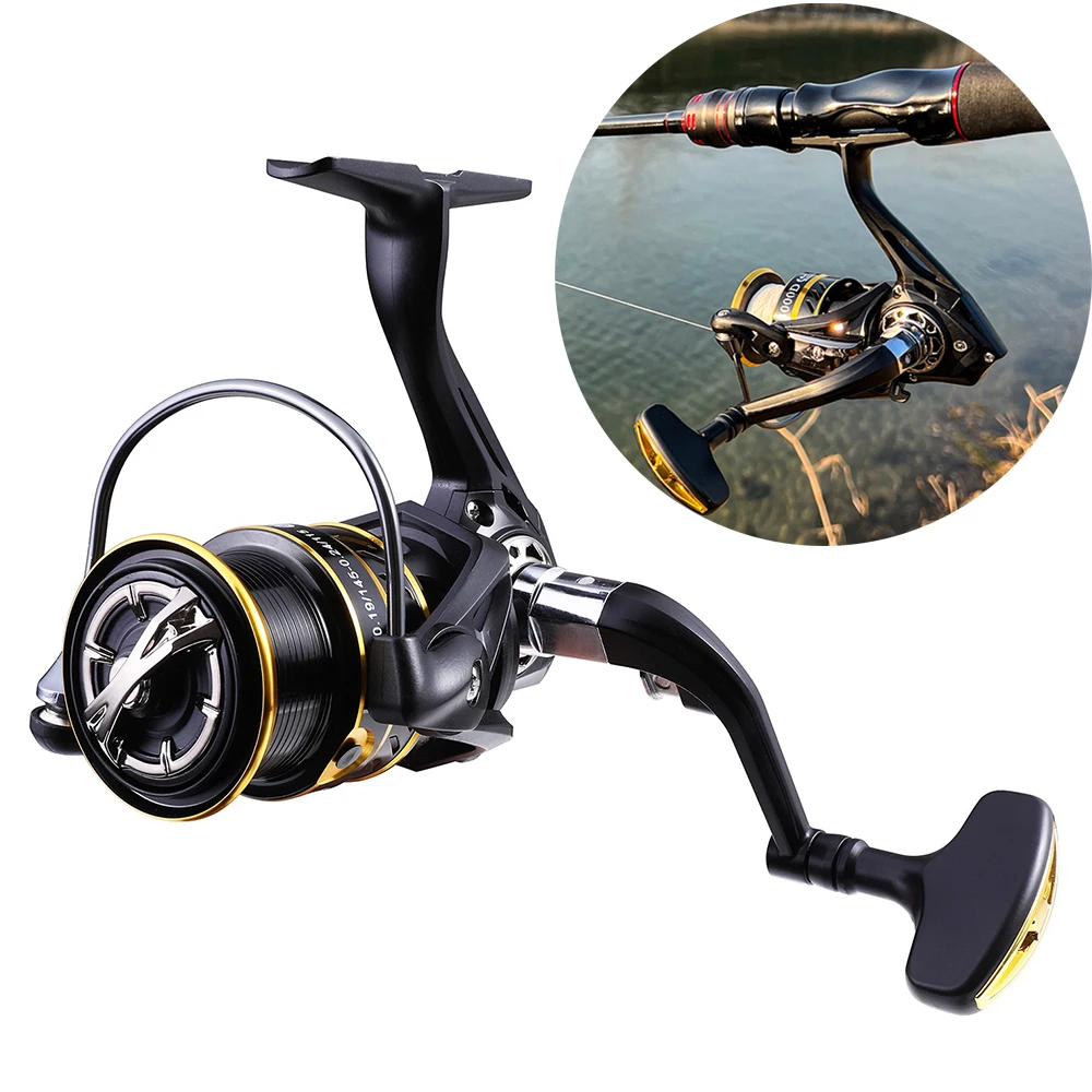 

Metal Spool Grip Luya Spinning Reel 6KGS/8KGS Long-distance Casting Large Beveled Angle For Carp Reel Fishing Accessories Pesca