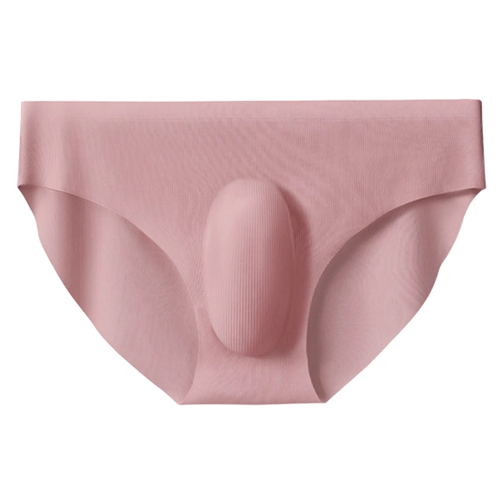 Men's Underwear Men's Ice Silk Briefs Summer Breathable Quick-drying Seamless Shorts Transparent Ultra-thin Personality Underpan
