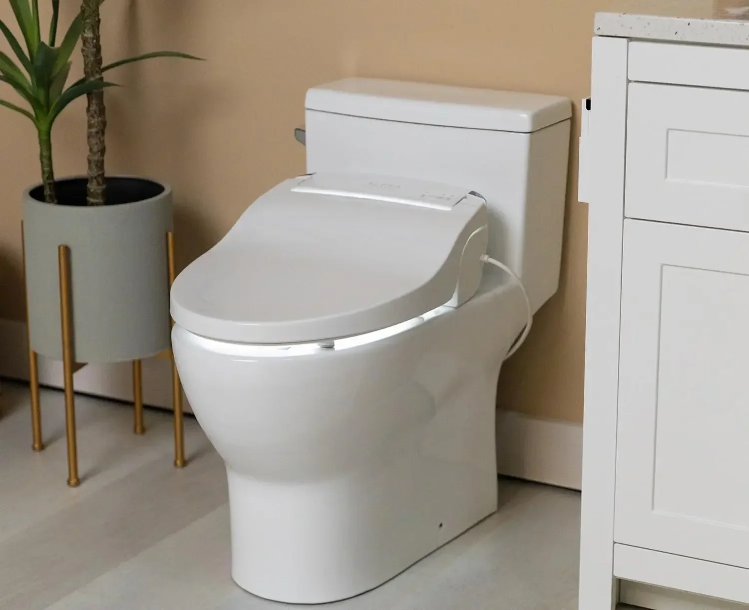 Brand new fast shippingBestsellerJX2 Elongated Bidet Toilet Seat, White, Endless Warm Water, *NEW* Bowl Mist, LED Light, Quiet O