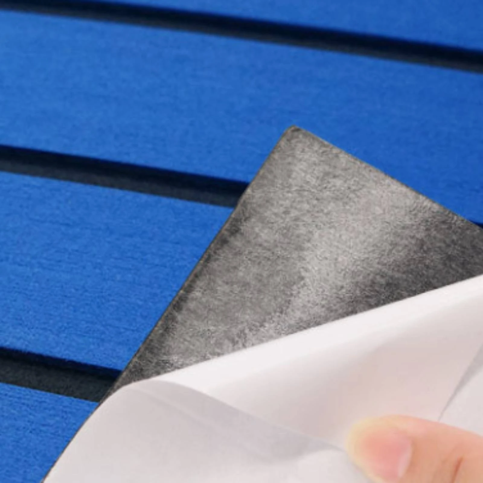 Self-Adhesive Marine Flooring Long-Lasting EVA Boat Flooring Marine Floor Mat Easy to Cut Deck Liner Odorless for Boats