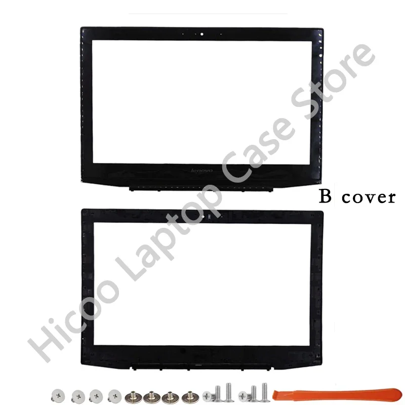 Imagem -03 - Acessórios para Laptop para Lenovo Lcd Tampa Traseira Moldura Frontal Palmrest Caixa Inferior sem Toque Am14r000400 Y50 Y5070 Y5080