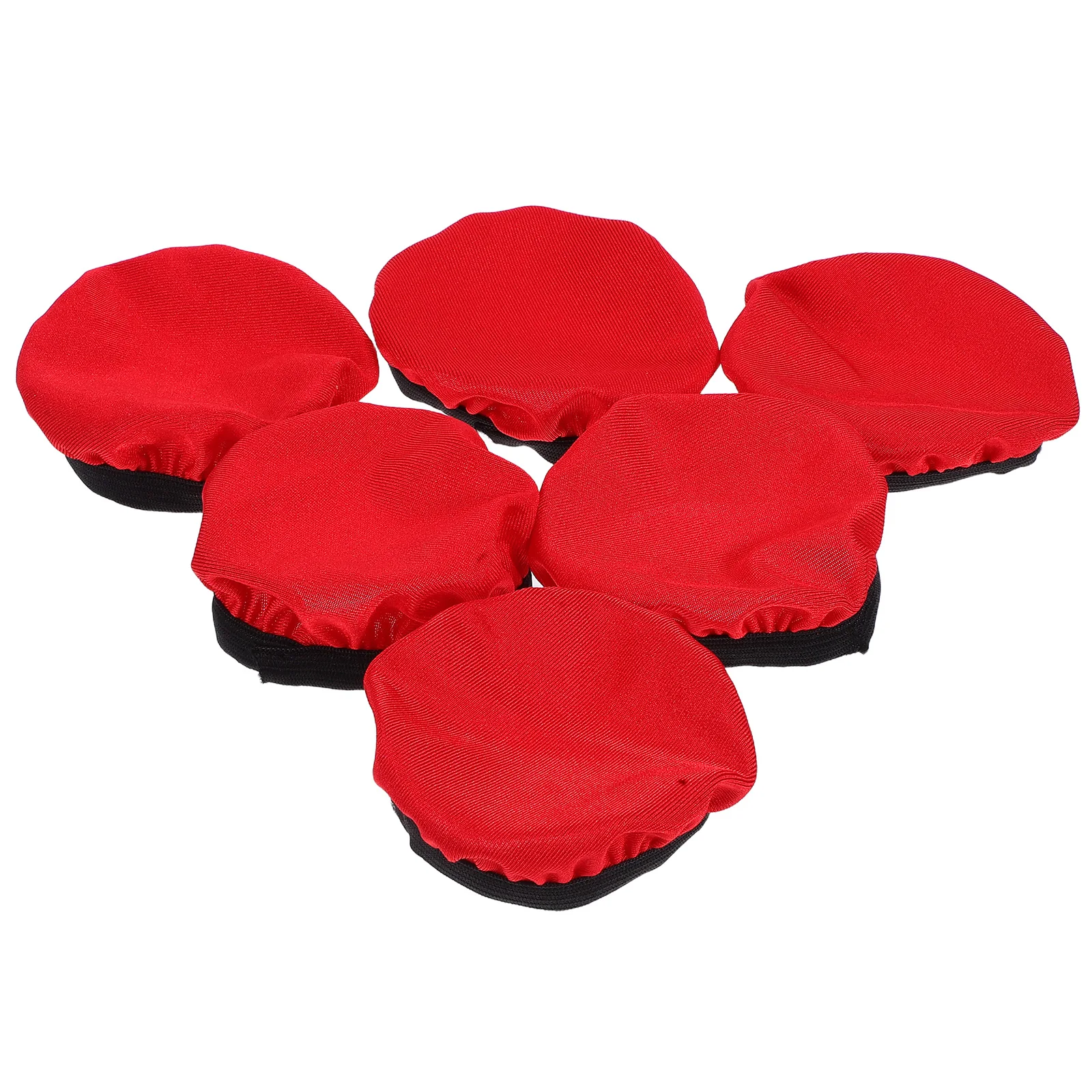 

6 Pcs Headphone Dust Cover Earphone Covers for Headphones Ears Washable Protector Knitted Fabric