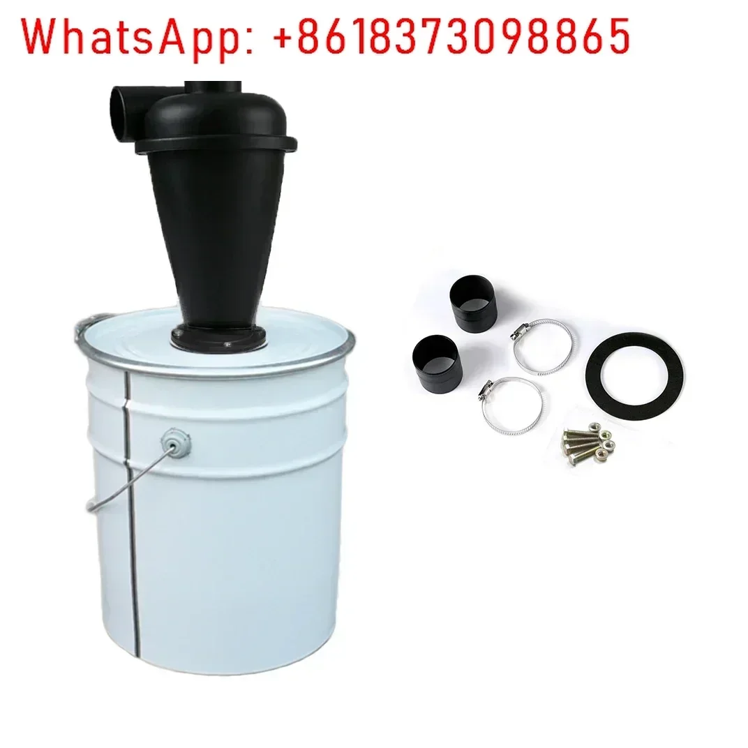 

Collector with Iron Bucket Vacuum Cleaner Powder Dust Collector Filter Cyclone Separator Dust Extractor Accessories