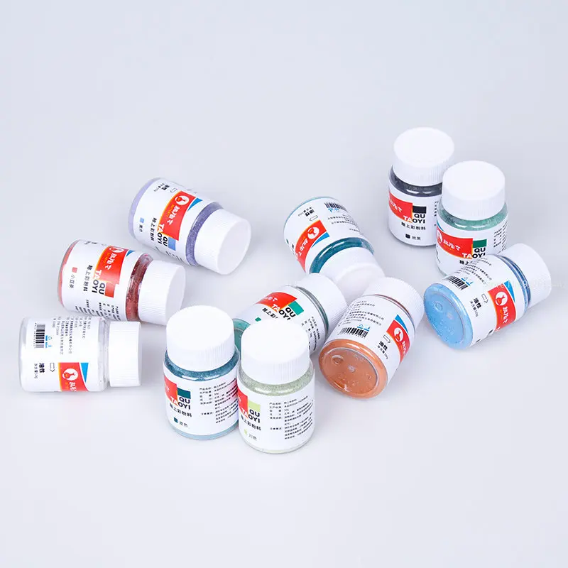 50g ceramika glazura kolor pigmentu proszek środek niskotemperaturowy pieczony ceramiczny kwiatek malowanie niskotemperaturowy ręcznie malowany
