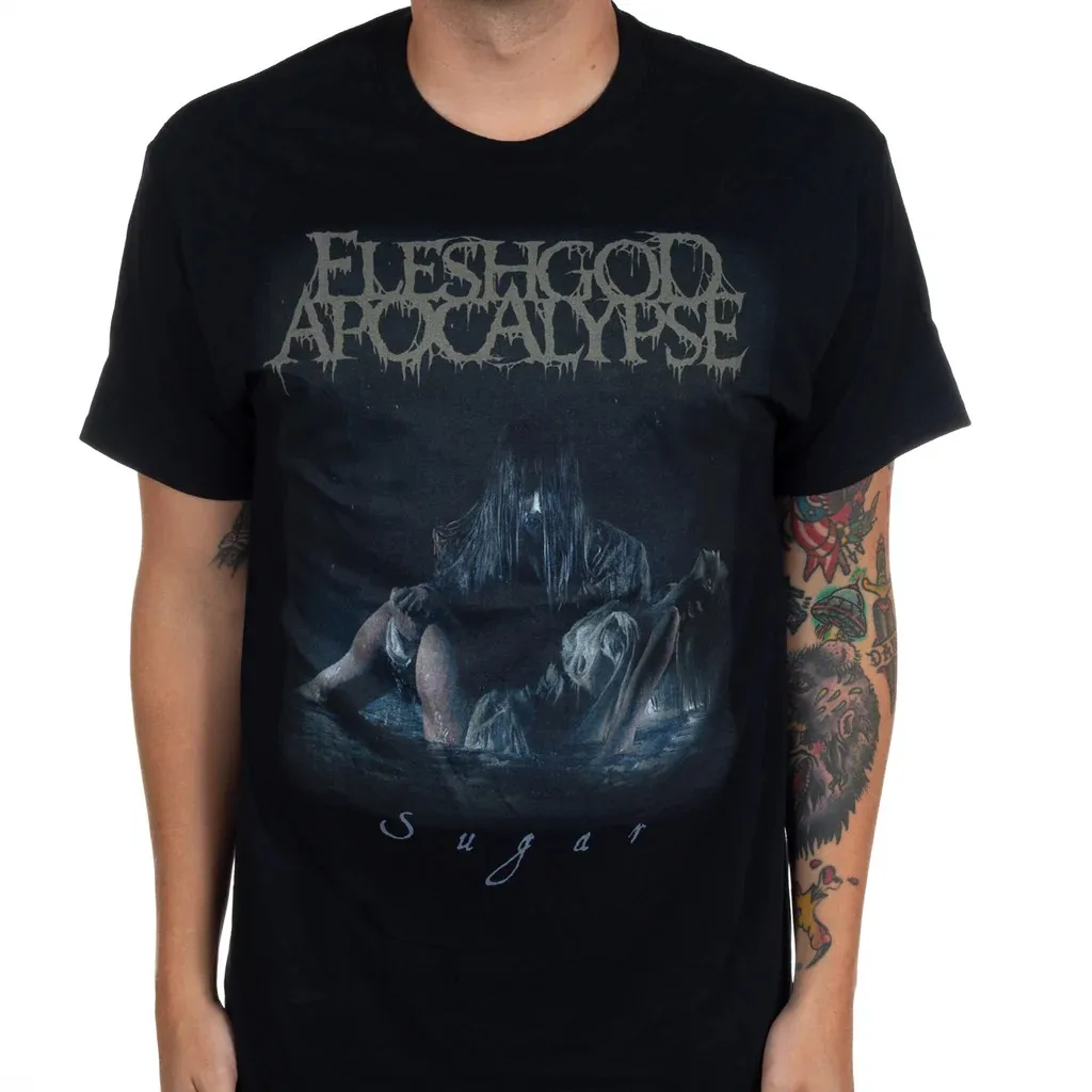 

Fleshgod Apocalypse T-Shirt Men's and Women's Short Sleeve Luxury Brand T-shirt Summer Sports Tops Vintage Hip Hop Men Clothing