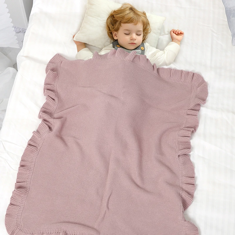 ثنائي الاستخدام الطفل البطانيات الوليد الرضع أطفال بنين بنات الصلبة متماسكة عربة الحضانة سرير سفر مهد لحاف 90*70 سنتيمتر تلقي حصيرة