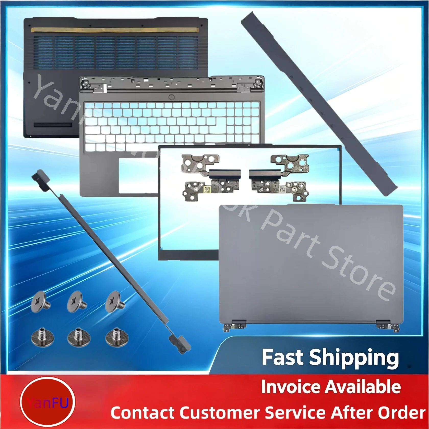 New For Legion Y7000P R7000P 2022 Model Screen Axis Outer Casing Pressure Strip Laptop A Cover B Cover C Cover D Cover Hinge