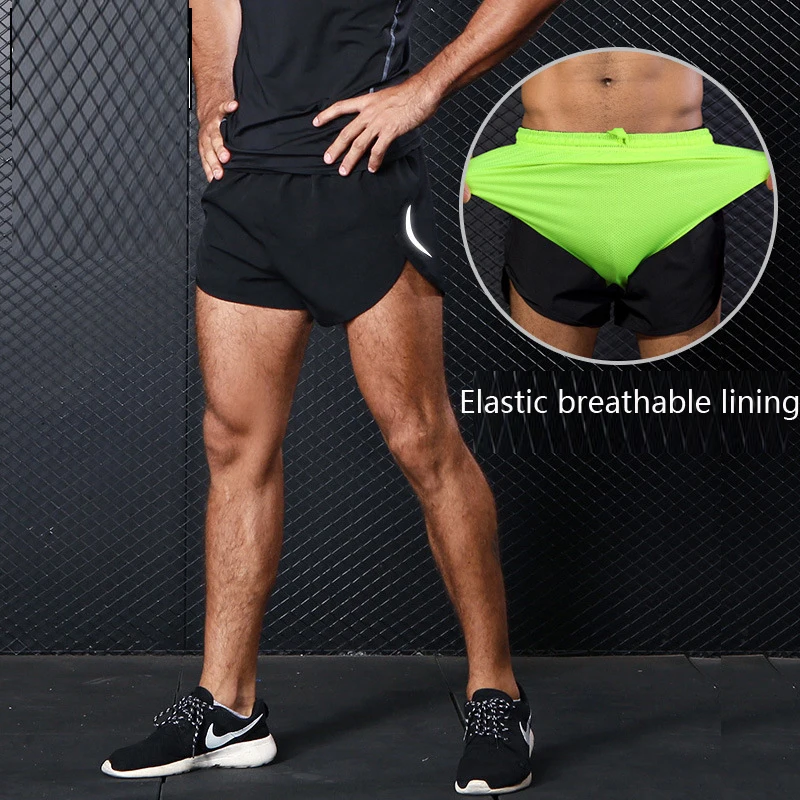 Summer Men Running Shorts Quick Dry Gym Sport Shorts Casual Basketball Shorts Training Crossfit Fitness Shorts Man Gym Clothing