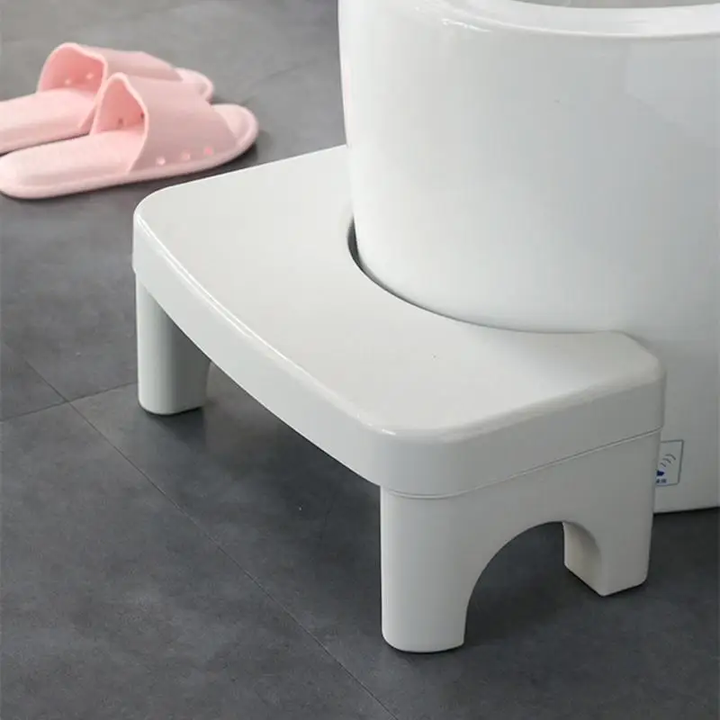 Squatting Stool Non-slip Toilet Footstool Anti Constipation Stool Bathroom Toilet Stool Foot Rest Holder Footstool Home Supplies