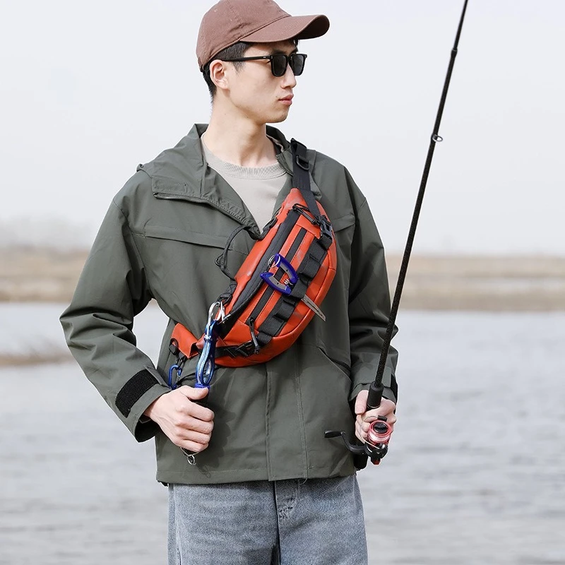

Crossbody bag Outdoor travel sports men's and women's fanny packs Waterproof travel Luya backpacks Commuter waterproof bags
