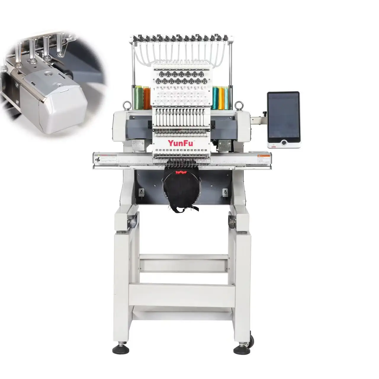 12 Needle 15 Head High Quality Automatic Embroidery Machine Multifunctional 1200 Rpm For Home Use New Computerized Cap Retail
