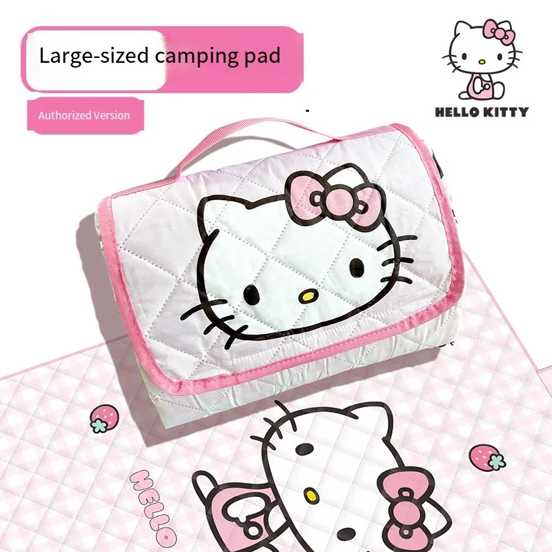 

Picnic Mat Moisture-Proof Mat Sanrio Thickened Camping Outdoor Hellokitty Portable Picnic Outing Lawn Mat Waterproof Tent Mat