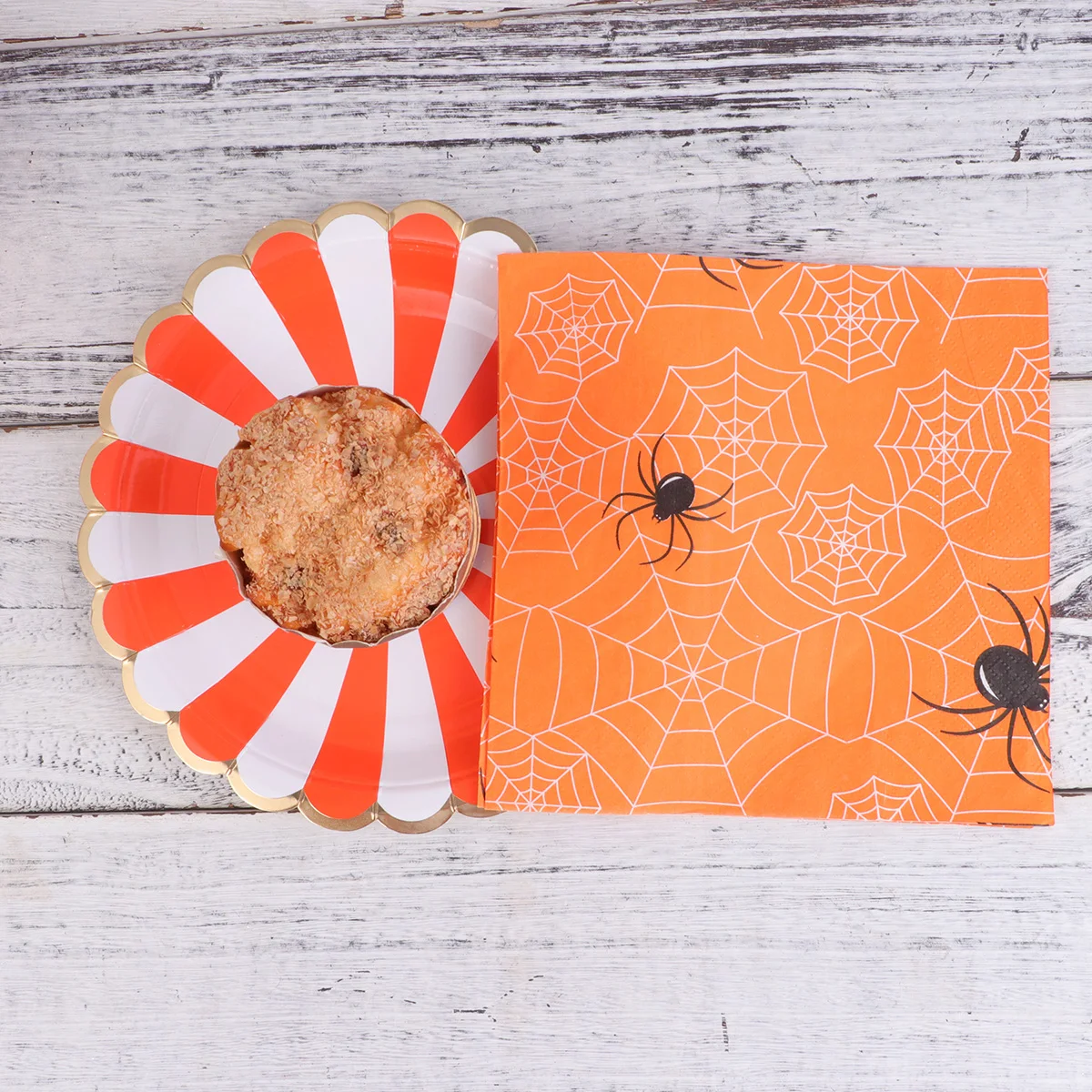 

20 Pcs Paper Napkin Napkins for Party Tableware Set Supplies Event Halloween Colorful Attractive