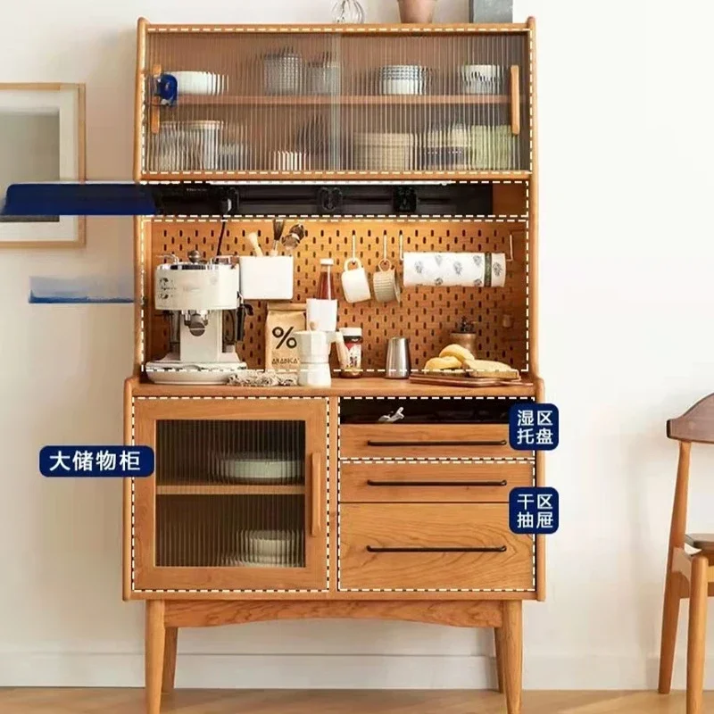 Aparadores de madera, muebles de almacenamiento, cajones para comedor, muebles japoneses para sala de estar, accesorios de cocina Schrank