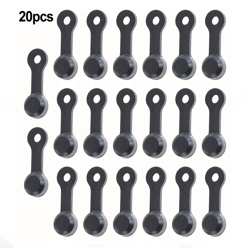 Shimano 호환 용 유압 블 리더 나사 용 20pcs 자전거 브레이크 블리드 젖꼭지 캡 고무 캡은 브레이크 캘리퍼스를 보호합니다