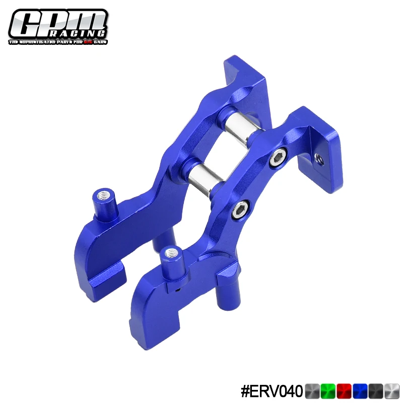 GPM Aluminum Rear Wing Mount For TRAXXAS 1/16 Mini E Revo