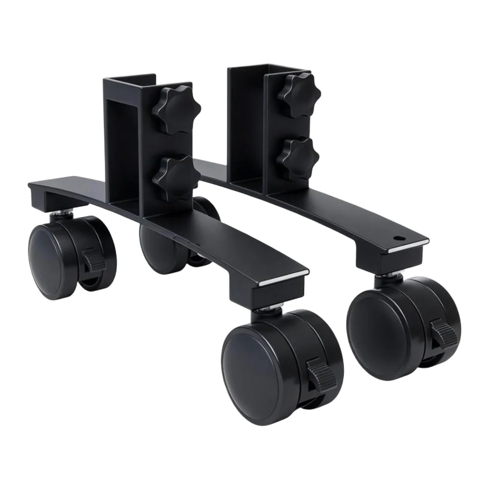 Heater Support Bracket with Swivel Casters Brake Lock System and Compatibility for Most For Infrared Heater Models